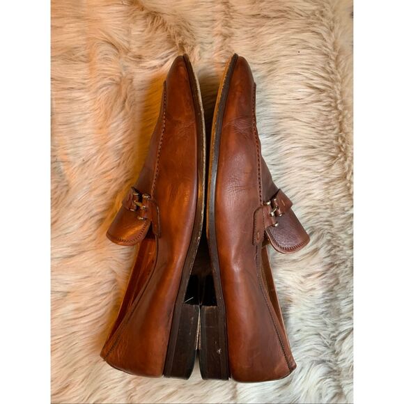 Magnanni Paseo Leather Strap Dress Loafer shoes men's size 12M - Picture 4 of 9